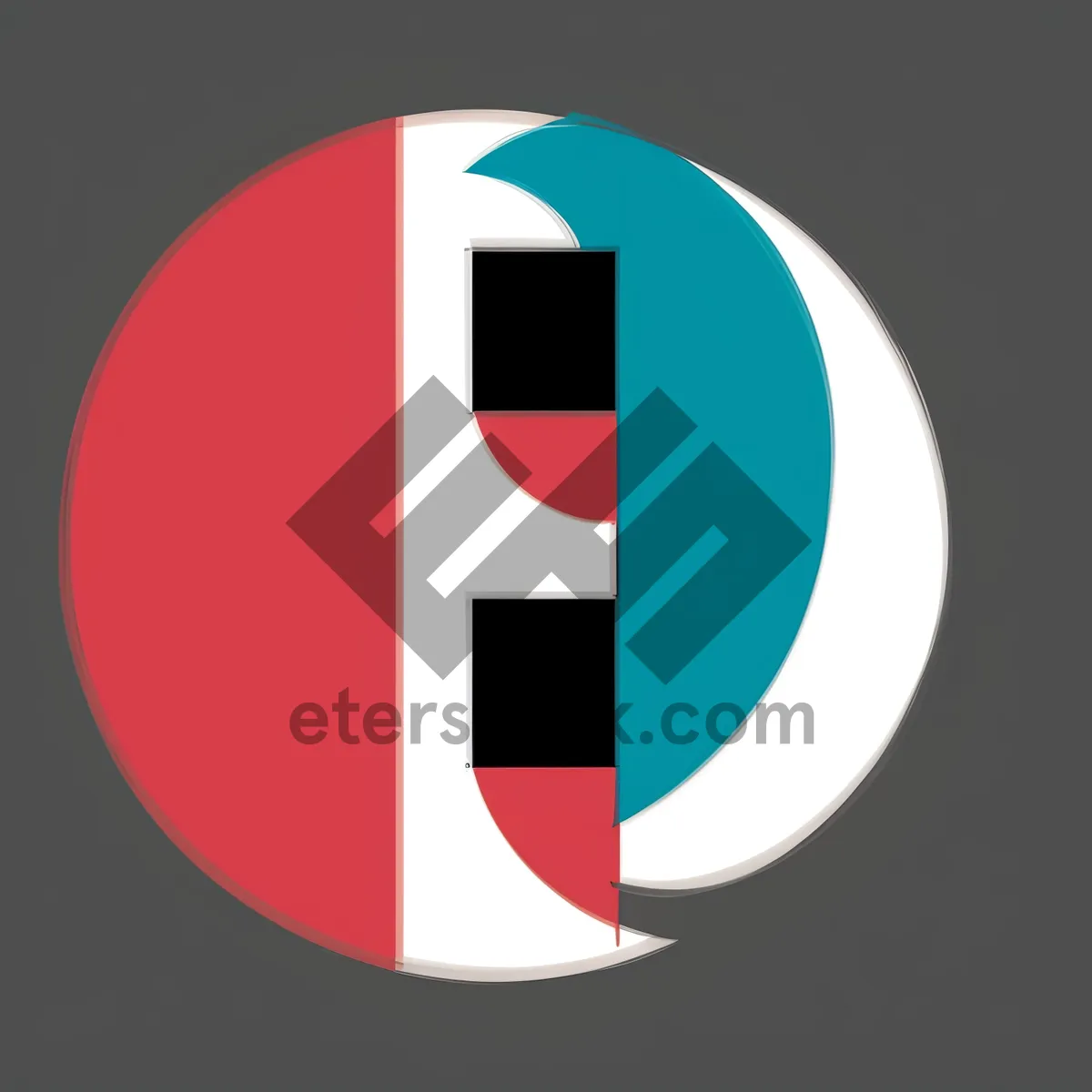 Picture of Web Round Button Symbol Sign Flag