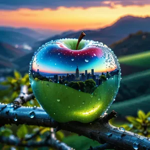 Fresh and Juicy Empire Apple, Perfect for Healthy Eating