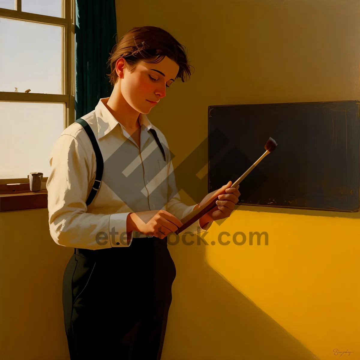 Picture of Professional male bassoonist in portrait pose.