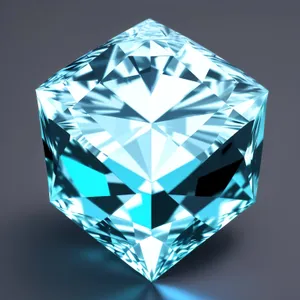 Shimmering Jewel: Crystal-Clear Diamond Icon for Brilliant Gifts