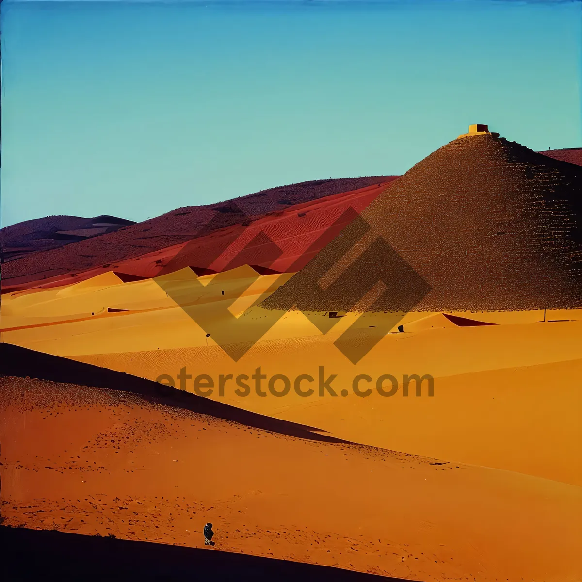 Picture of Majestic Moroccan Desert Dune Landscape