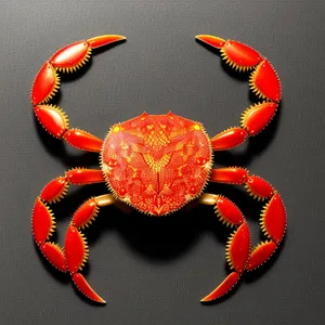 Oceanic Rock Crab: Pristine Shell and Delicious Claw