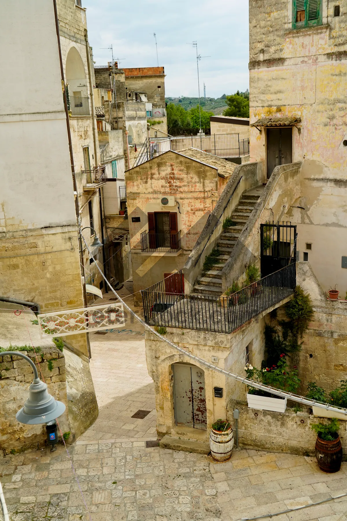 Picture of Medieval Fortress in Historic City with Stone Tower