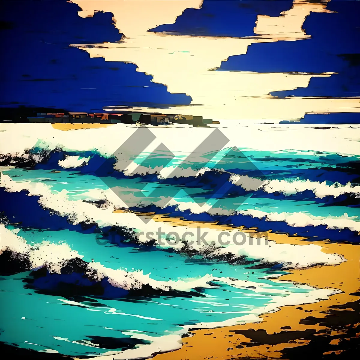 Picture of Sun-kissed Beach Bliss