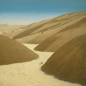 Sizzling Sahara: Majestic Desert Dunes in Morocco