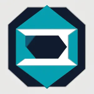 Abstract 3D Graphic Symbol Design