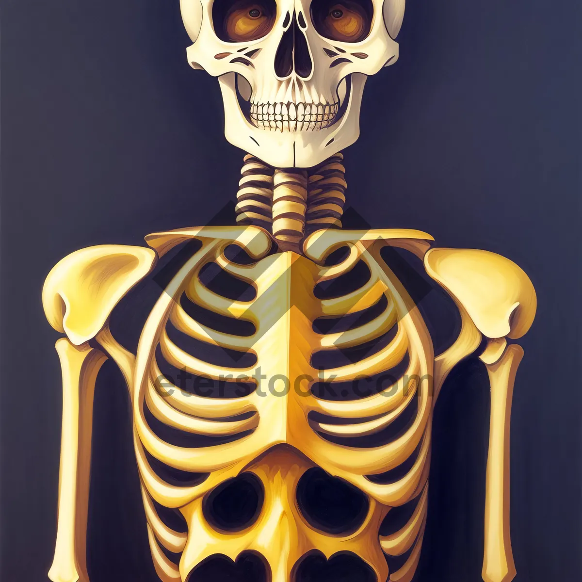 Picture of Anatomical Skeleton 3D Sculpture for Medical Science