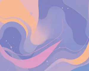 Abstract Wave Graphic Wallpaper Design Element