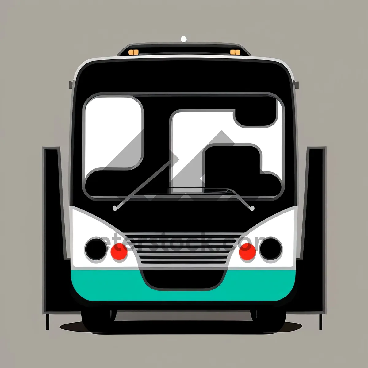 Picture of Car and Bus Icon on Toast: Vehicle Button