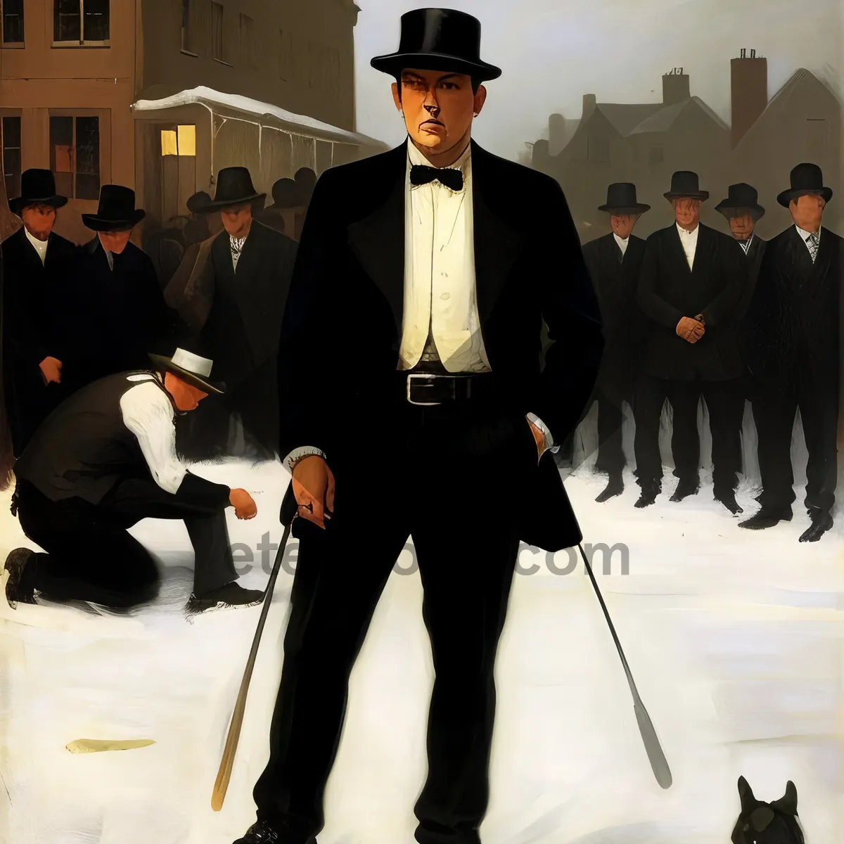 Picture of Successful Business Team in Corporate Office