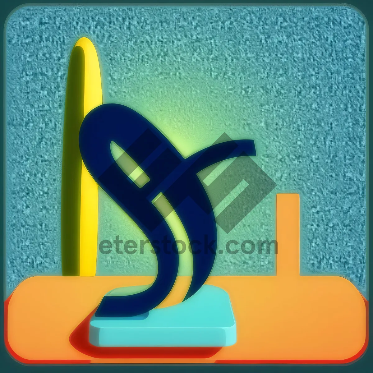 Picture of Annual Business Symbol - 3D Icon Sign