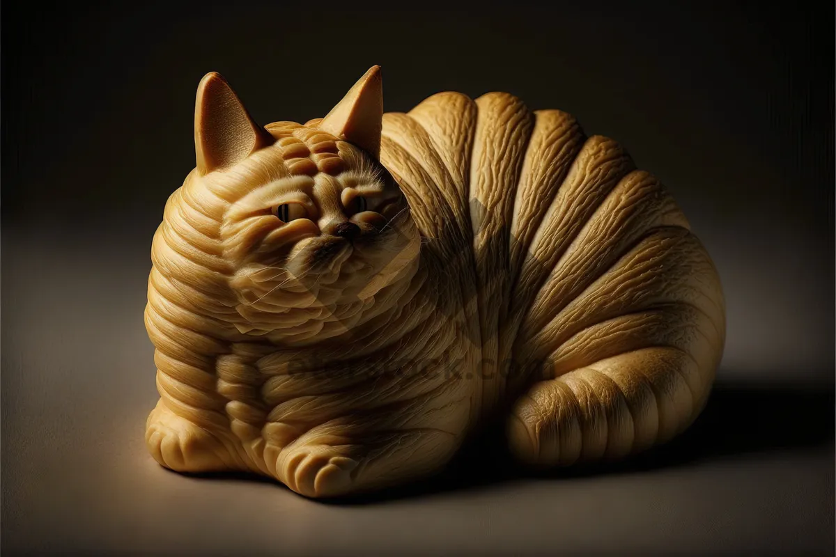 Picture of Sculpture of a Walnut Mollusk in Sand Art