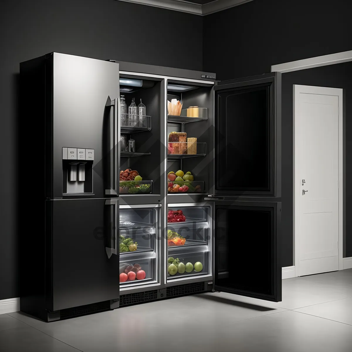 Picture of Modern Interior Medicine Chest with Vending Machine