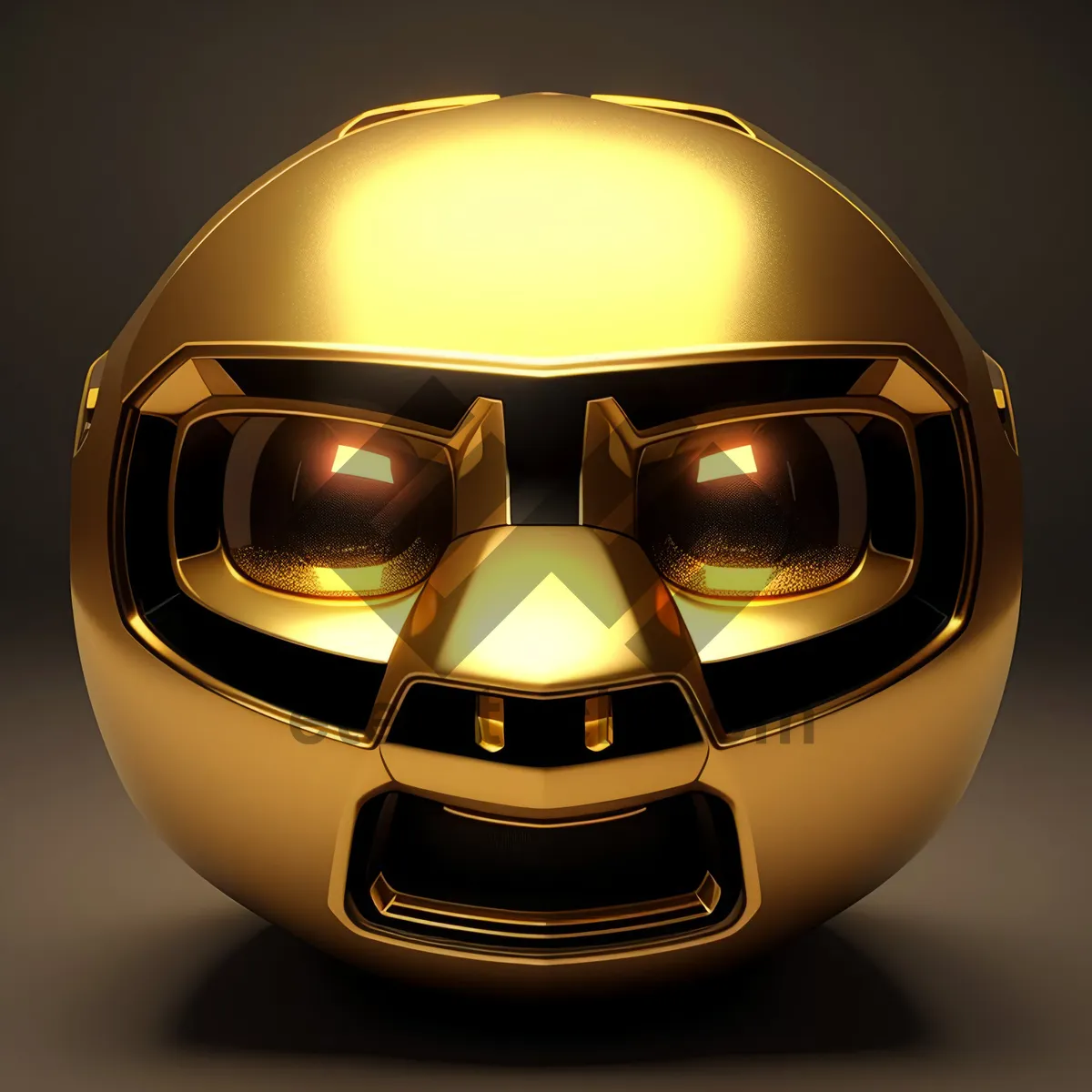 Picture of 3D Football Helmet Design with Illuminated Sphere