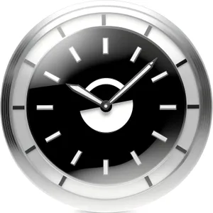 Clock Icon for Web Design - Business Time Symbol