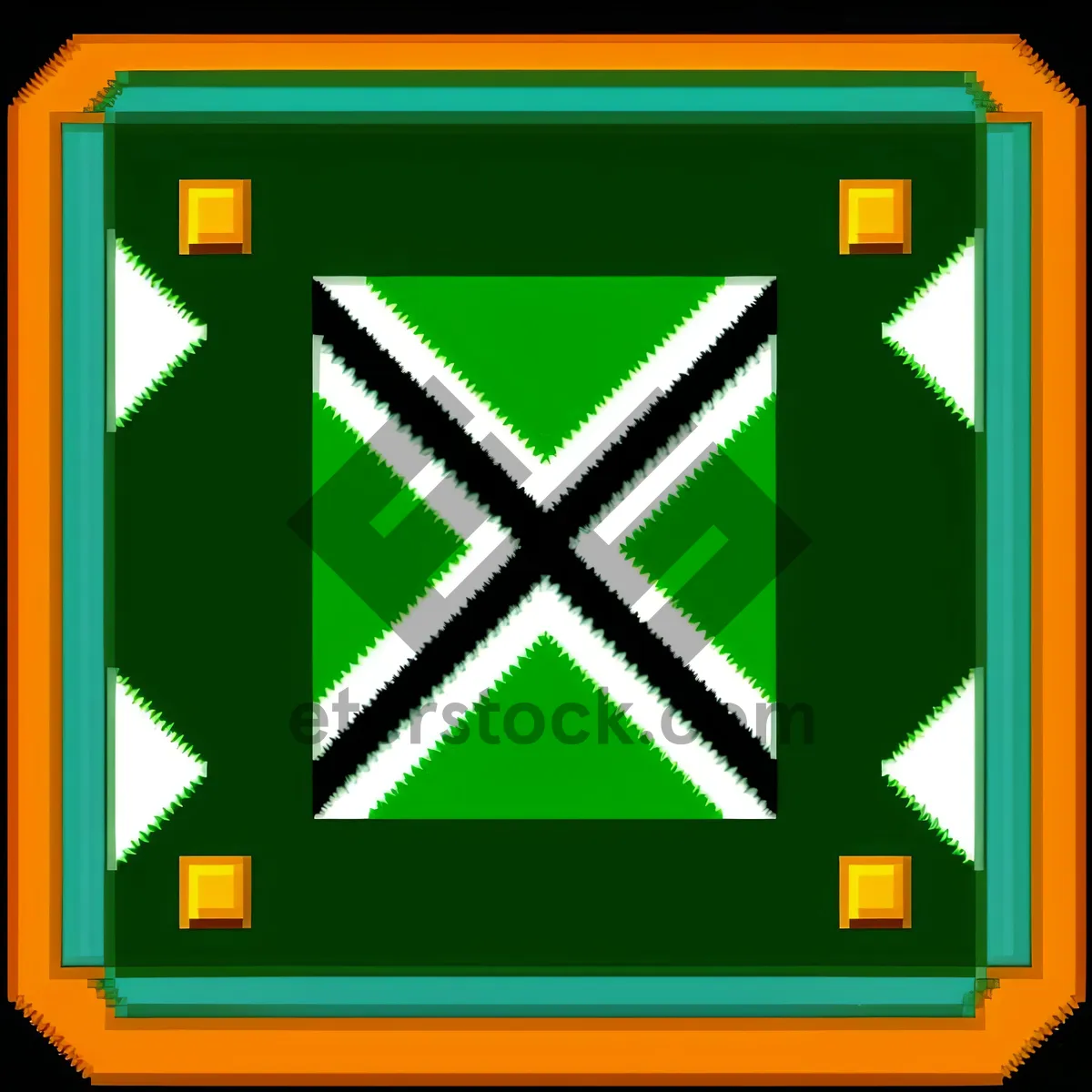 Picture of Creative Design Symbolic Icon in Frame