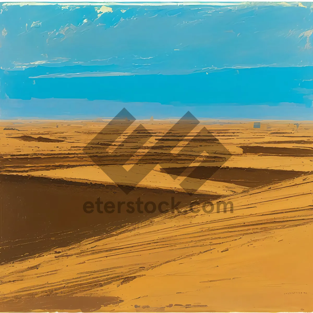 Picture of Serene Coastal Dunes Overlooking Sandy Beach