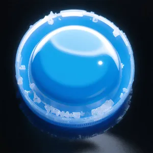 Round porcelain bowl with 3D design pattern.