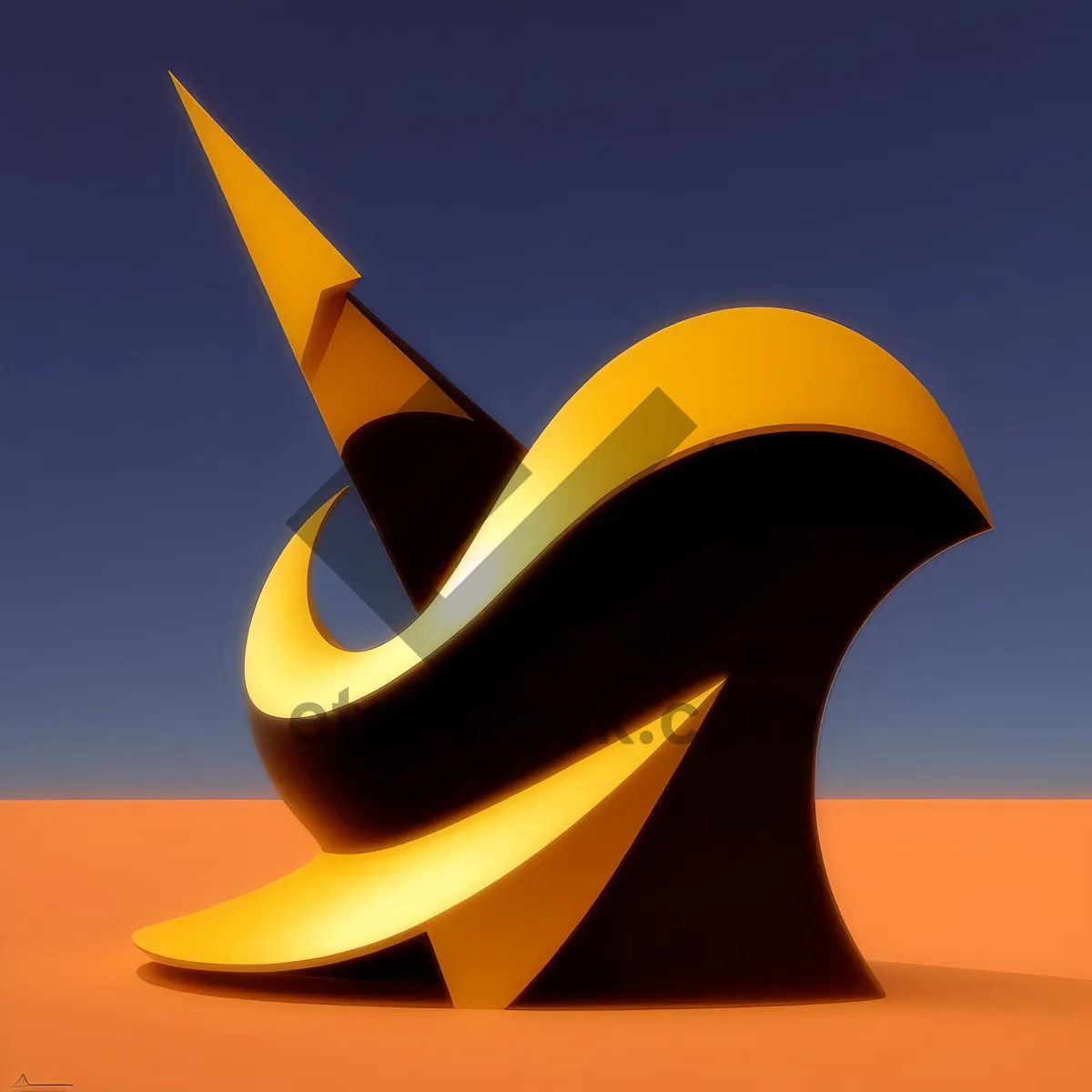 Picture of Electricity Bolt: Dynamic Symbol of Artistic 3D Design