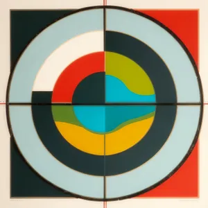 Web Circle Symbol Icon Button Sign