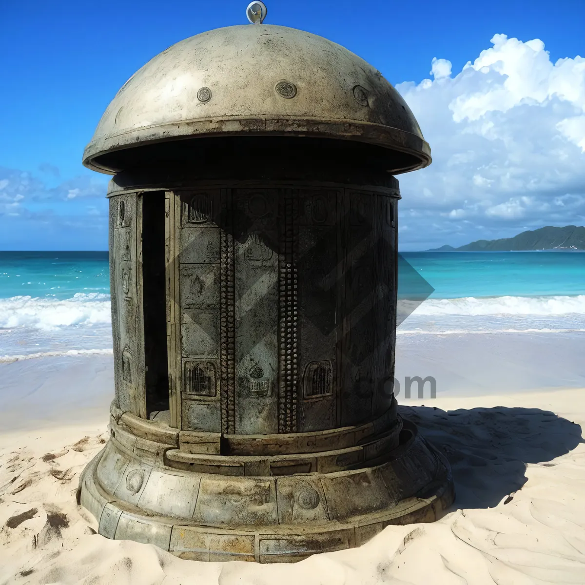 Picture of Coastal Tower overlooking Sparkling Ocean Waters