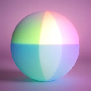 Shiny Glass Button Sphere - Web Design Element