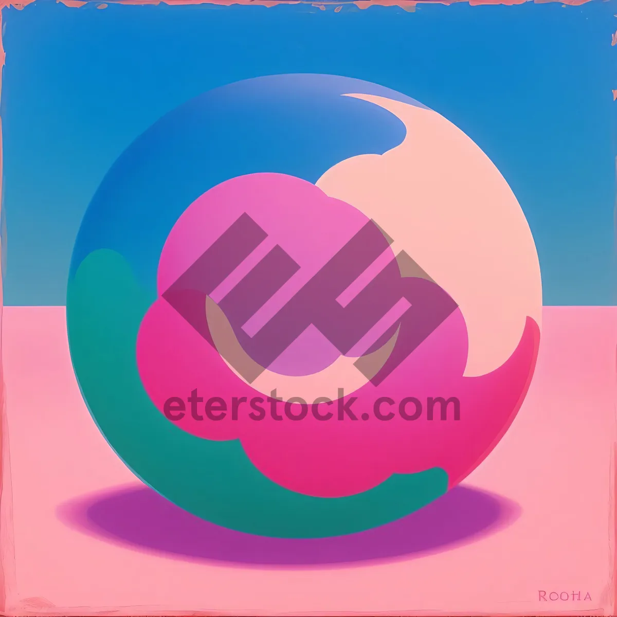 Picture of Artistic Graphic Design Icon Set for Web