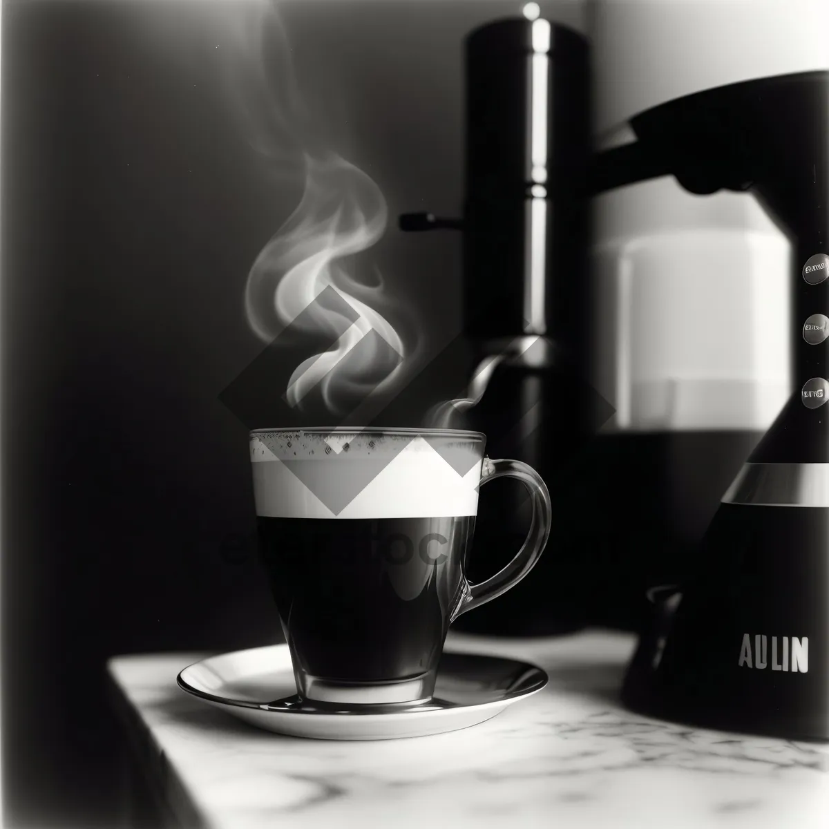 Picture of Steamy Morning Cup of Aromatic Espresso