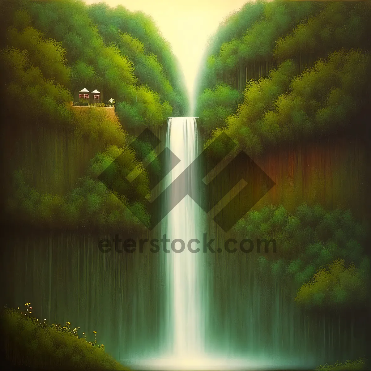 Picture of Serenity Falls and River Bliss