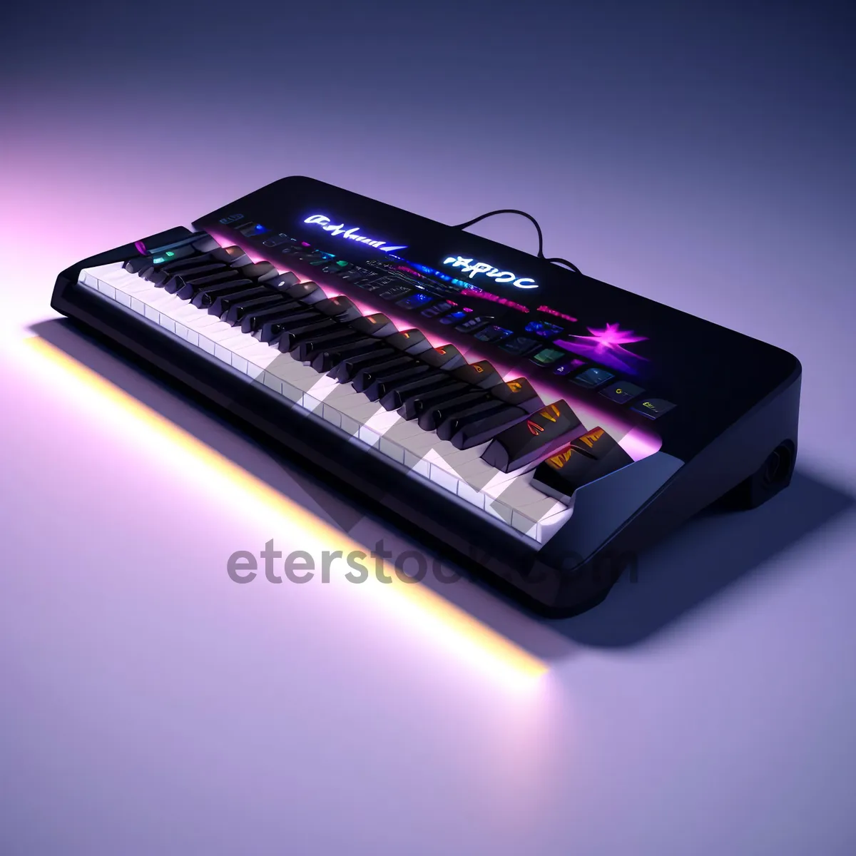 Picture of Advanced Synth Keyboard: Innovative Electronic Music Instrument