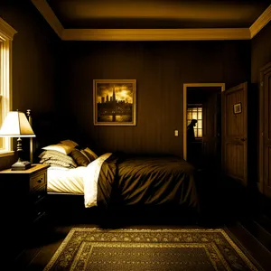 Modern Luxury Bedroom with Cozy Comfort