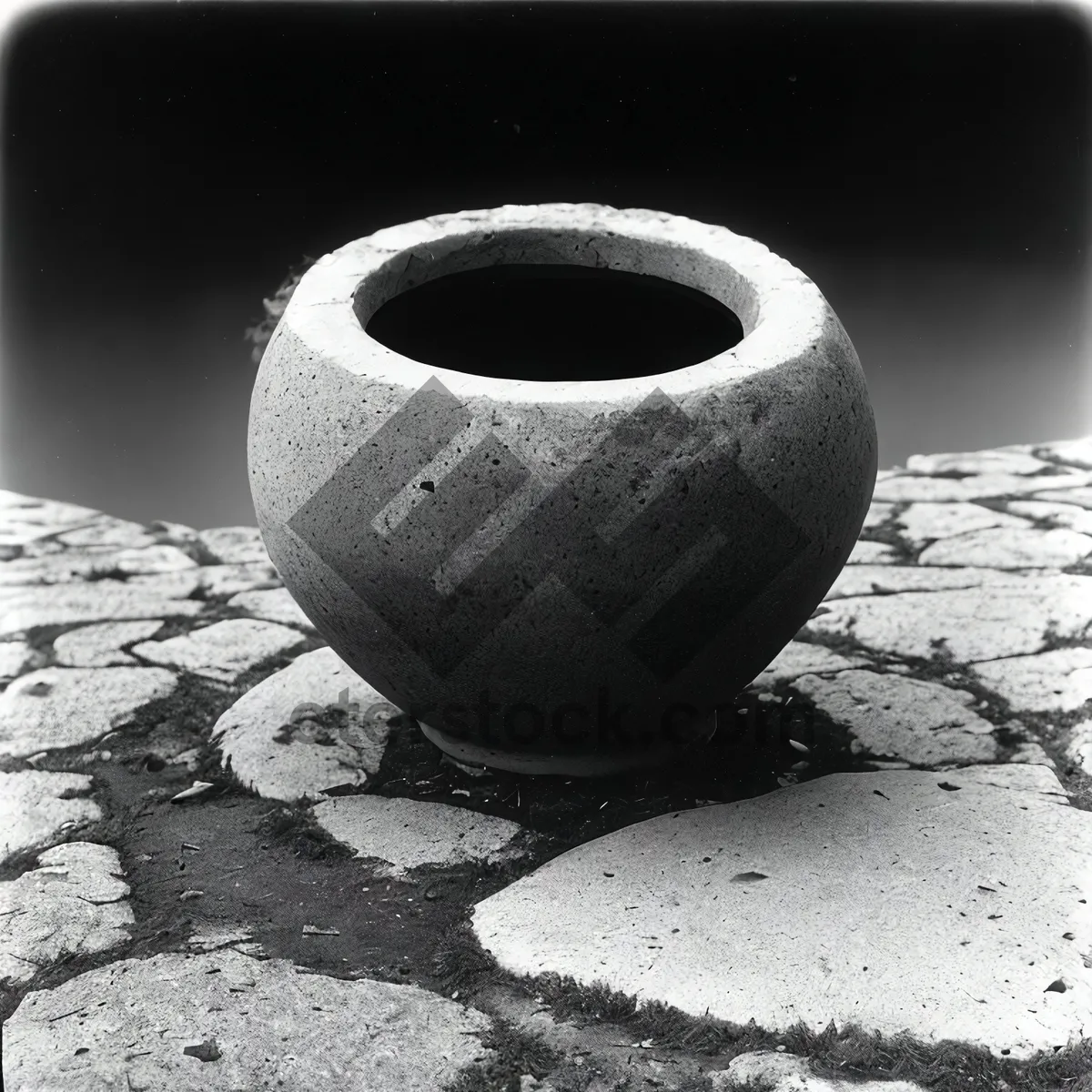 Picture of Coffee Cup and Mortar with Pestle