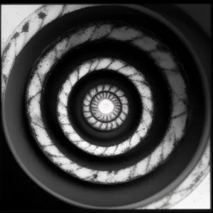 Coil Circle - Graphic Spiral Swirl Design