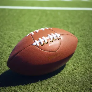 Rugby Ball on Grass - Sport Equipment