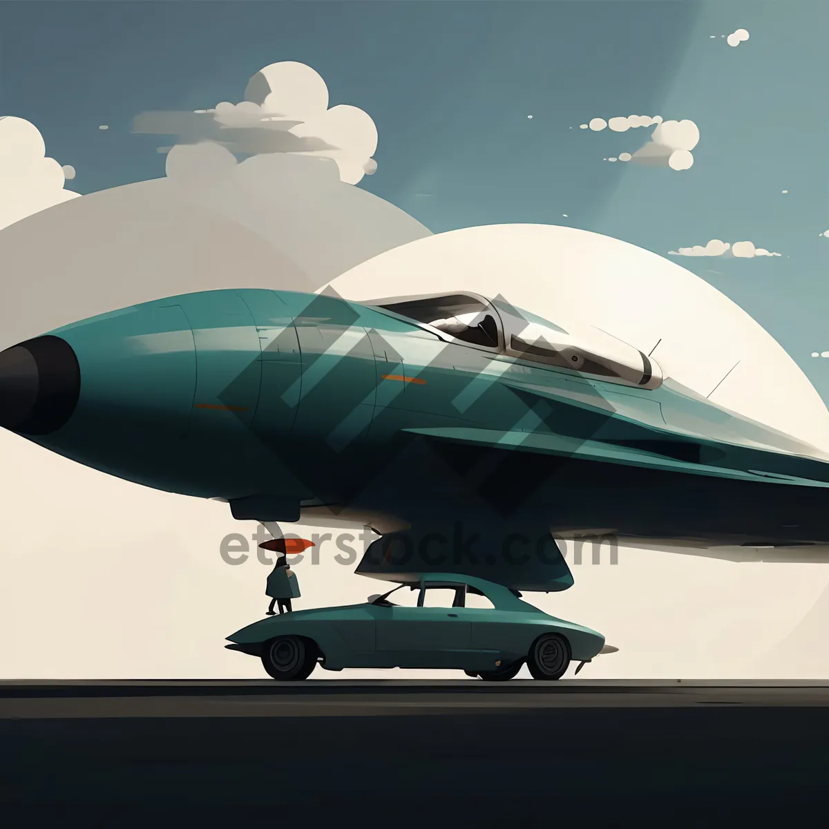 Picture of Soaring through the Sky: A Journey to Adventure