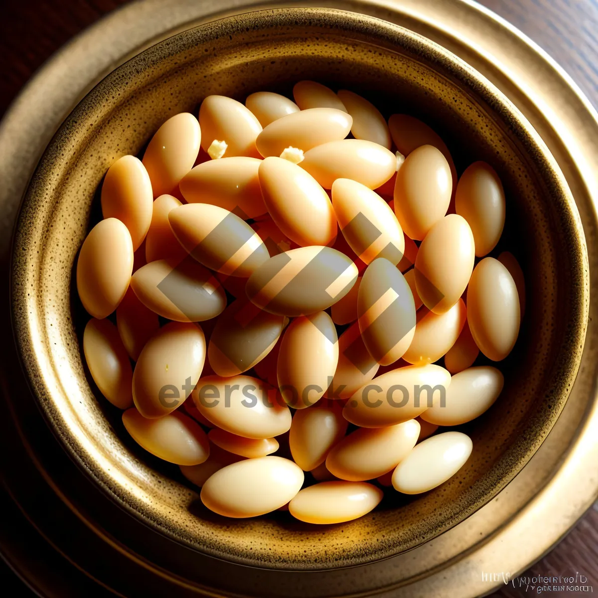 Picture of Organic Bean Pill Bottle - Healthy Vegetarian Nutrition