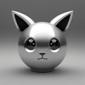 Happy Piglet - Cute 3D Cartoon Icon