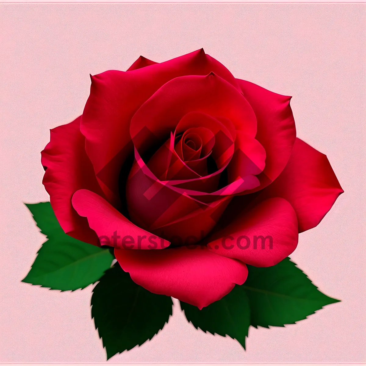 Picture of Romantic Pink Rose Bouquet for Valentine's Day