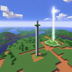 Scenic Country Chimney against Sky Map