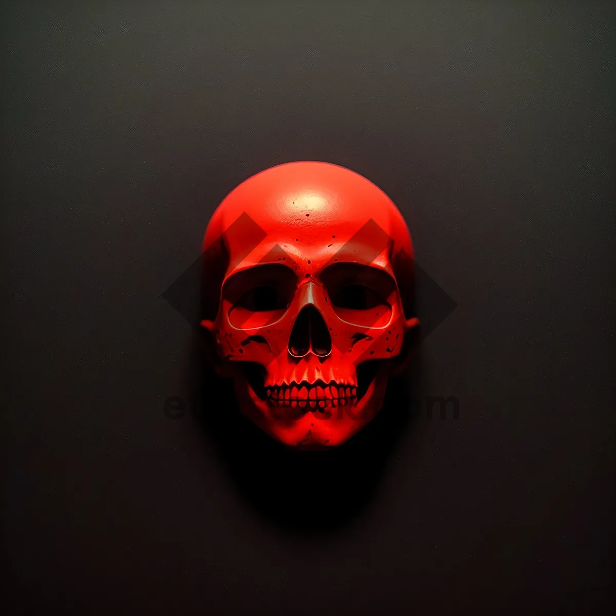 Picture of Terrifying Skull Mask for Hair-Raising Halloween Attire