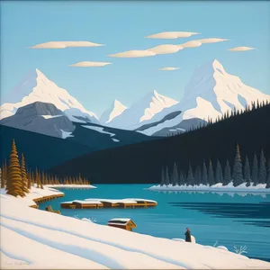 Snowy Mountain Escape: Winter Wonderland Adventure