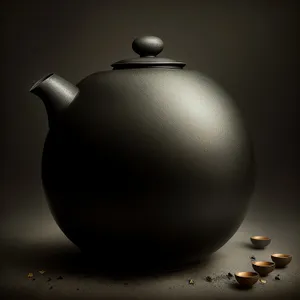 Traditional Tea Pot with Elegant Glass Handle
