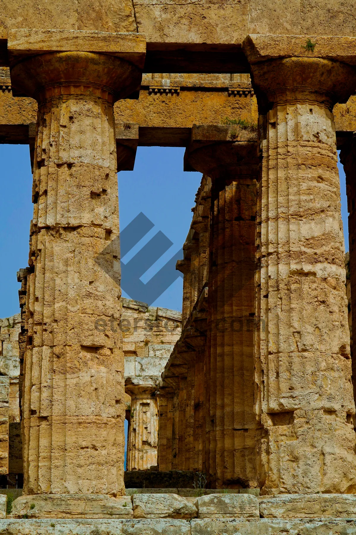 Picture of Ancient Roman Ruins at Historic Temple Site