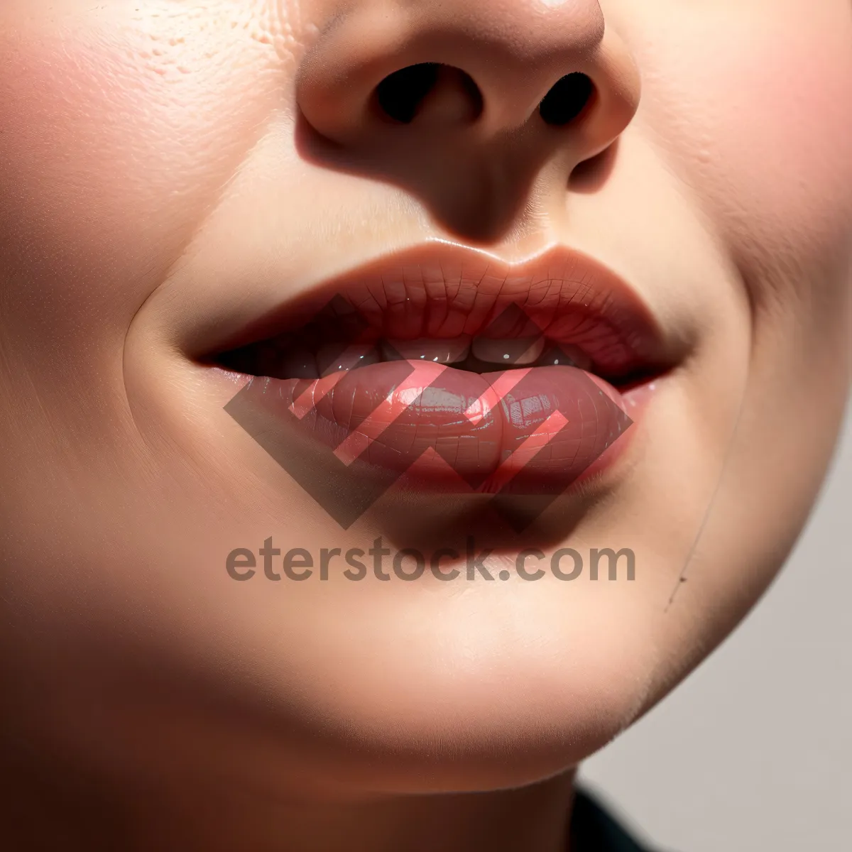 Picture of Flawless Beauty: Closeup of Attractive Makeup Model