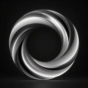 Dynamic Swirls: Modern Graphic Design with 3D Motion