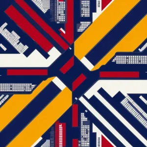 Prideful Flag Design for Nation's Symbolic Graphic