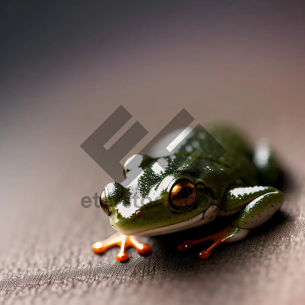 Picture of Bulging-eyed Tree Frog in Wildlife - Close-Up