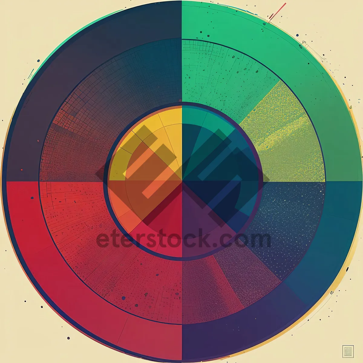 Picture of Circle Graphic Symbol Art Design Icon