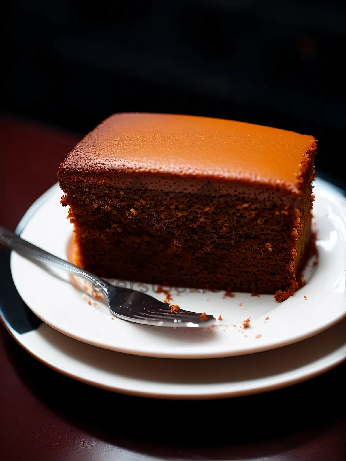 Picture of Delicious Chocolate Cake with Fresh Fruit Topping