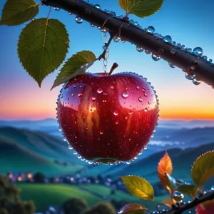 Fresh Cherry Apple Berry Dessert